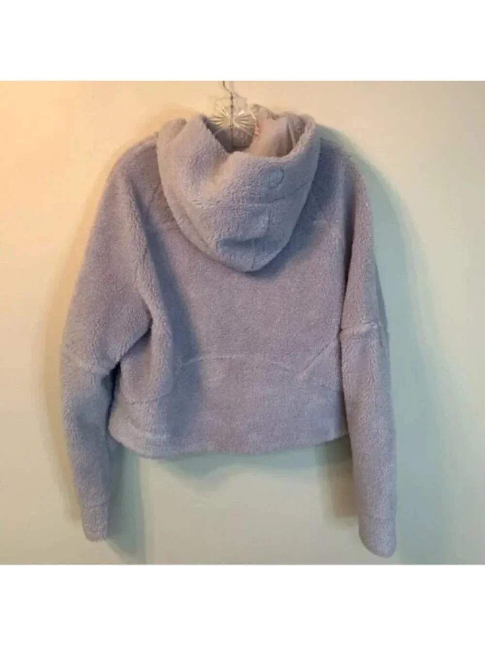 Lululemon Scuba  Oversized Half-Zip Fleece Hoodie Faint Lavender M/L